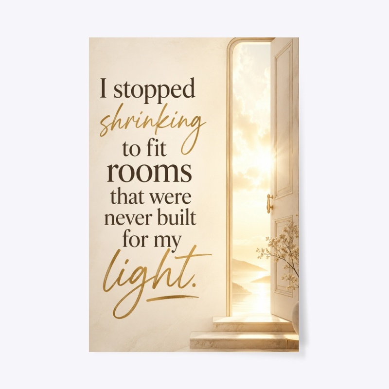 Stop Shrinking Wall Art