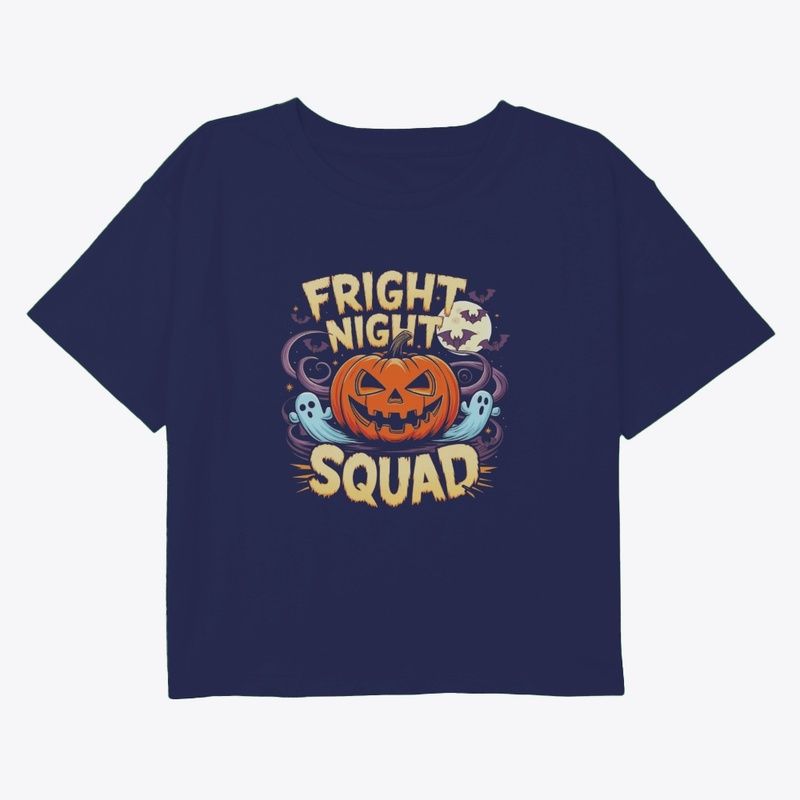 "Fright Night Squad Halloween pumpkin"