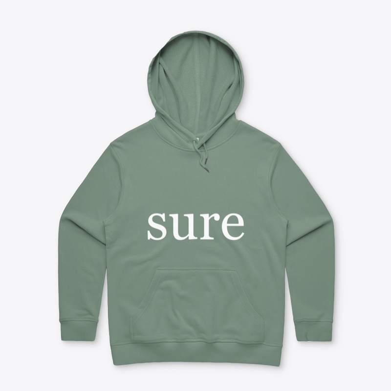 Sure Written in White