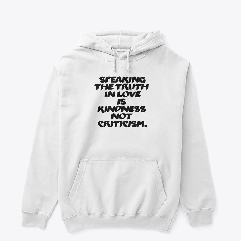 Kindness not criticism apparel