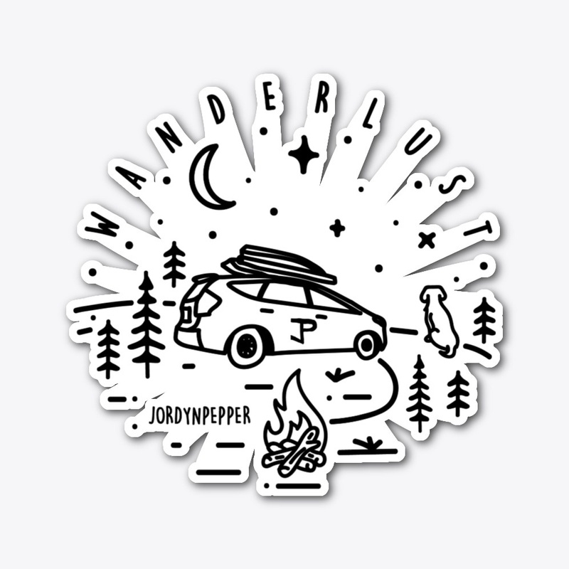 Wanderlust Sticker 