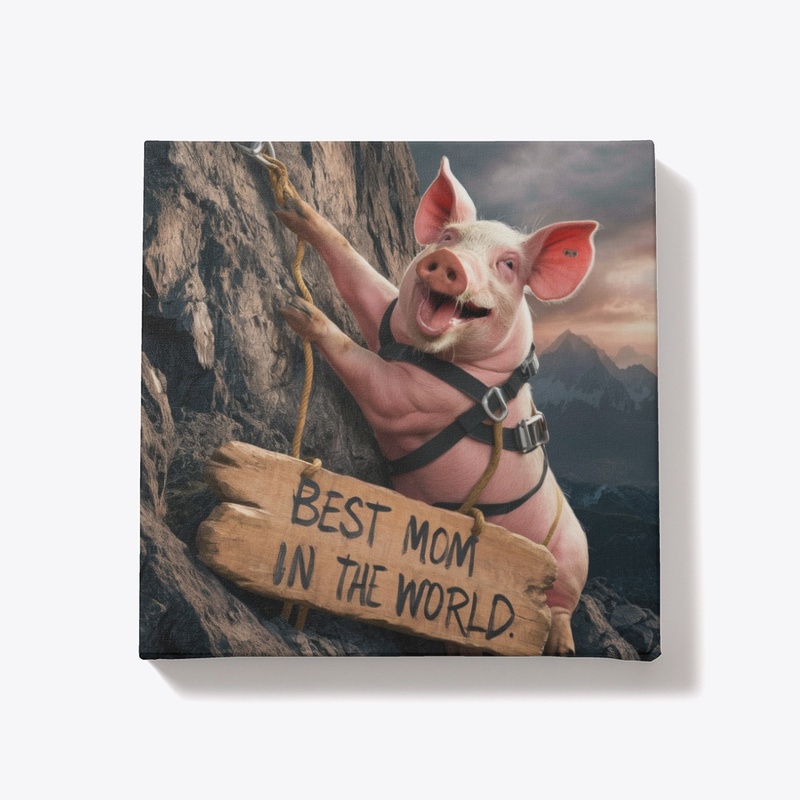 Best Mom in the World Gift Art