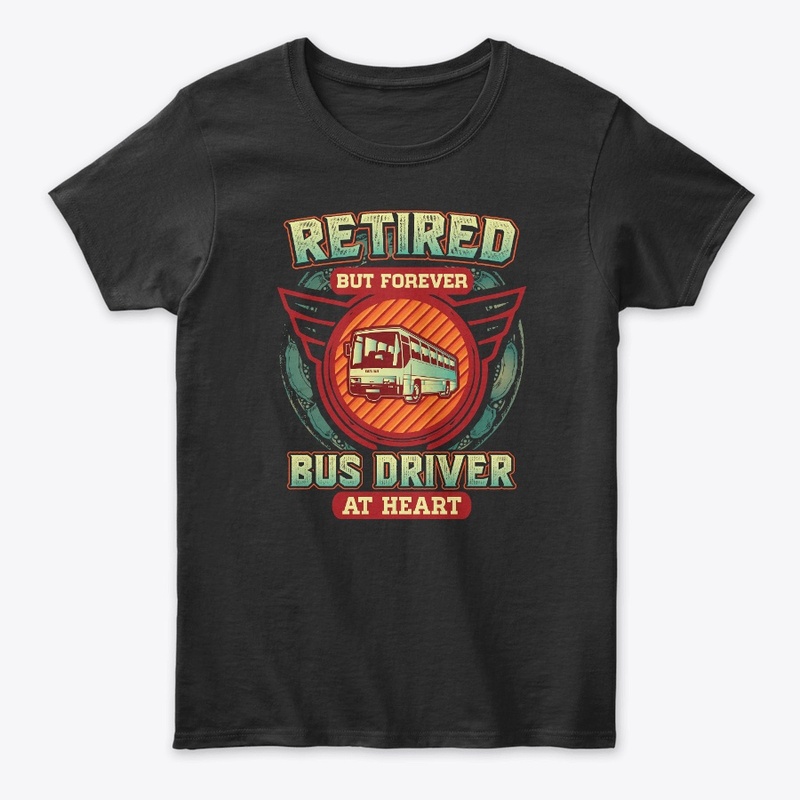 Bus Driver At Heart Hoodie 