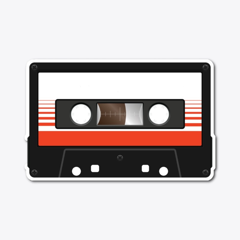 Cassette Tape Sticker