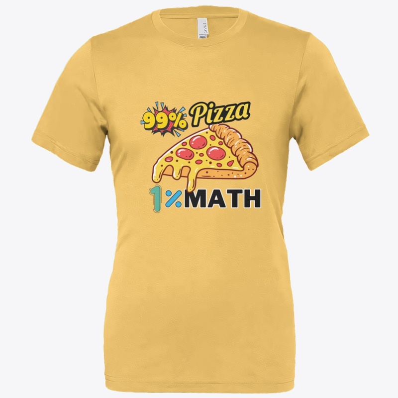 99% Pizza, 1% Math – Funny Food & School