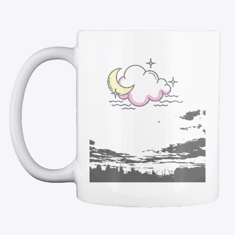 Night sky - Crested moon