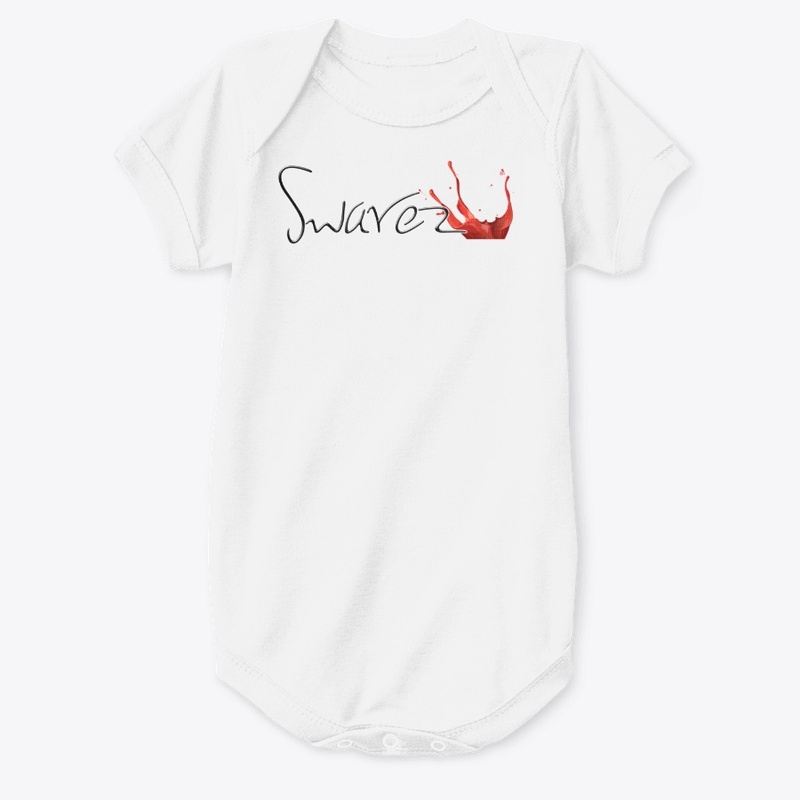 Swarez Logo T-Shirt with paint splash