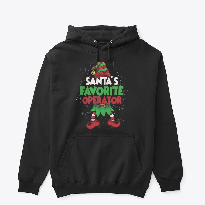 Santa's Favorite Operator Hoodie