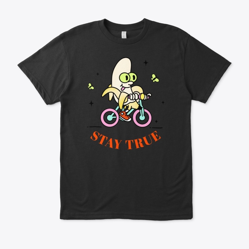 Stay True Like Bicycle Rider