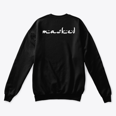 Masked | Arabic Collection | Sweat Black Camiseta Back