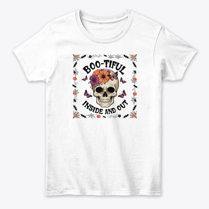 Boo-Tiful Inside And Out T-shirt Design