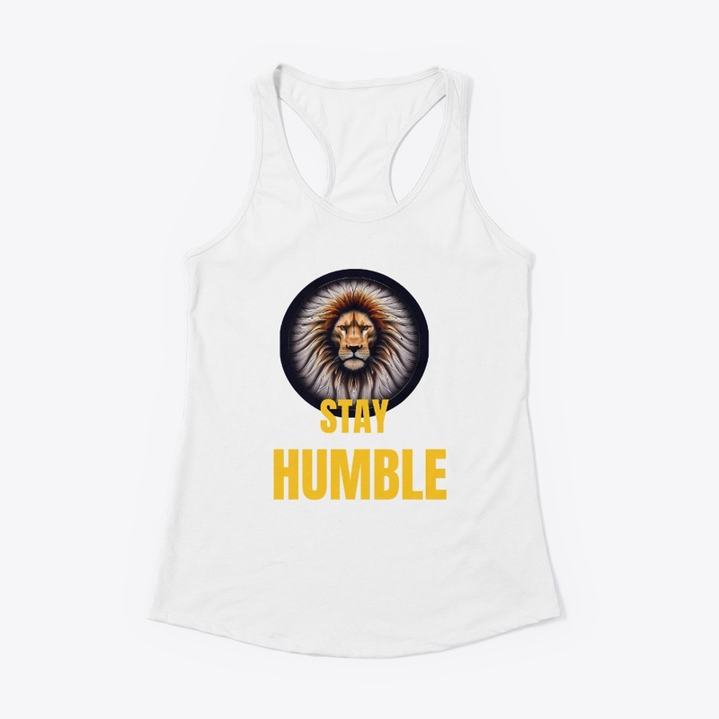 Stay Humble - Lion digital design