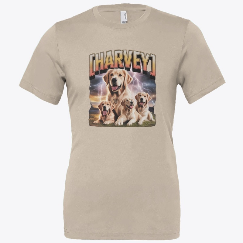 Harvey Golden Retriever Storm Pack Tee