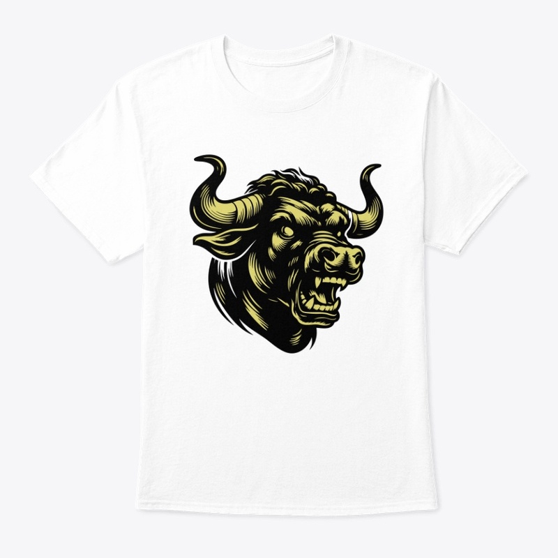 Rustic and Fierce Cow Graphic
