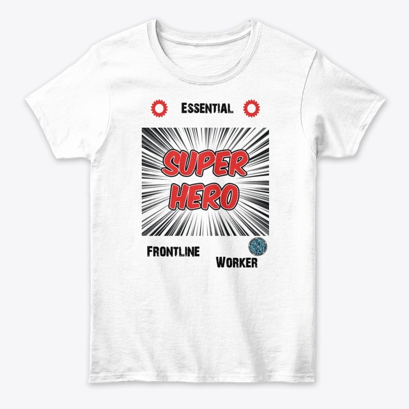 Essential Frontline Worker Super Hero 2W