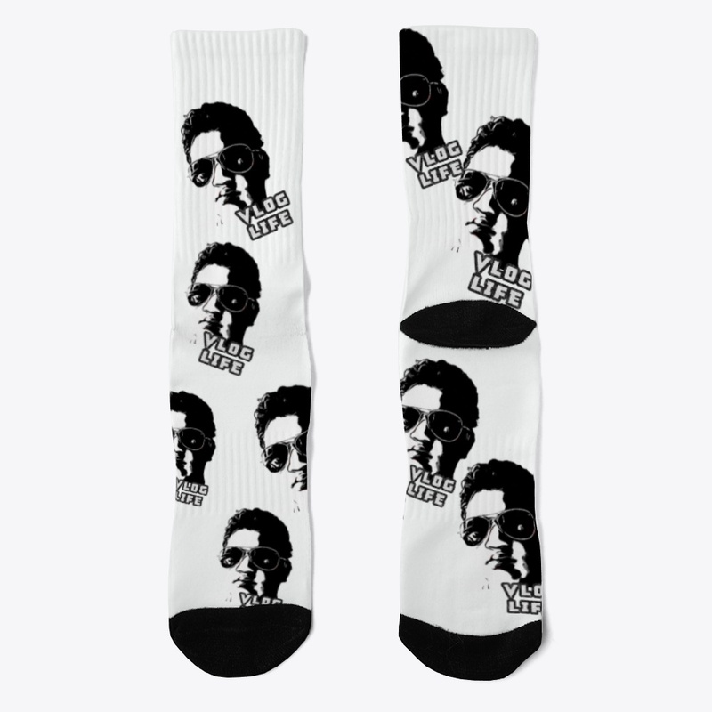 MacDomo Vlogs "Vlog Life" Socks