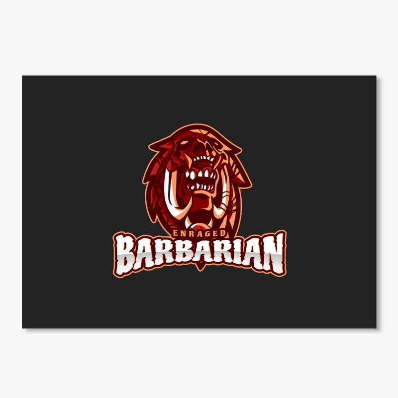 Enraged barbarian