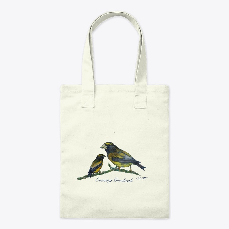 Tote Bag - Evening Grossbeak