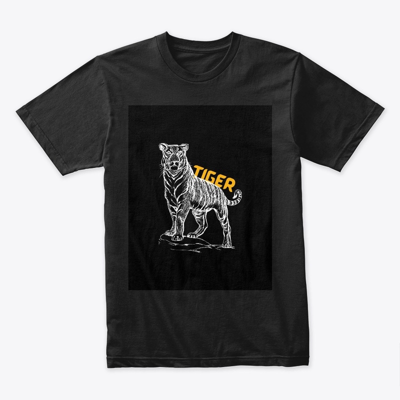 Tiger' Pure cotton Comfortable t-shirts 