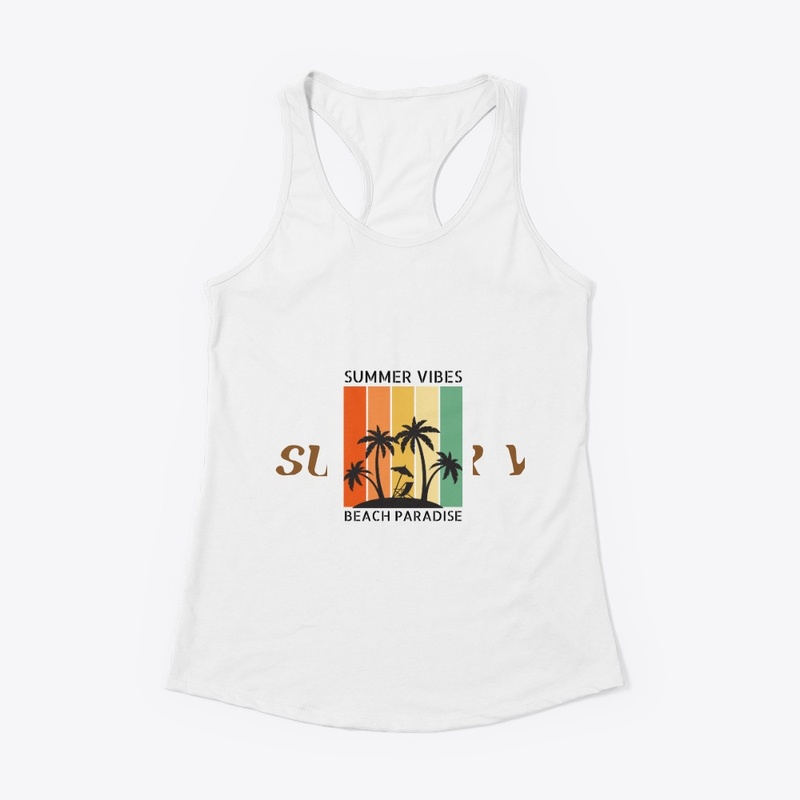Summer vibe t-shirt and hoodie.