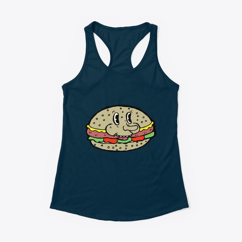 Burger cartoon 