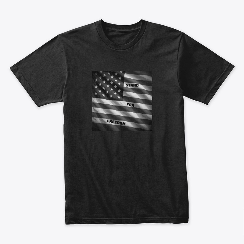 Stand for Freedom 4162 - Next Level 3600 | Premium Ring-Spun Cotton T-Shirt