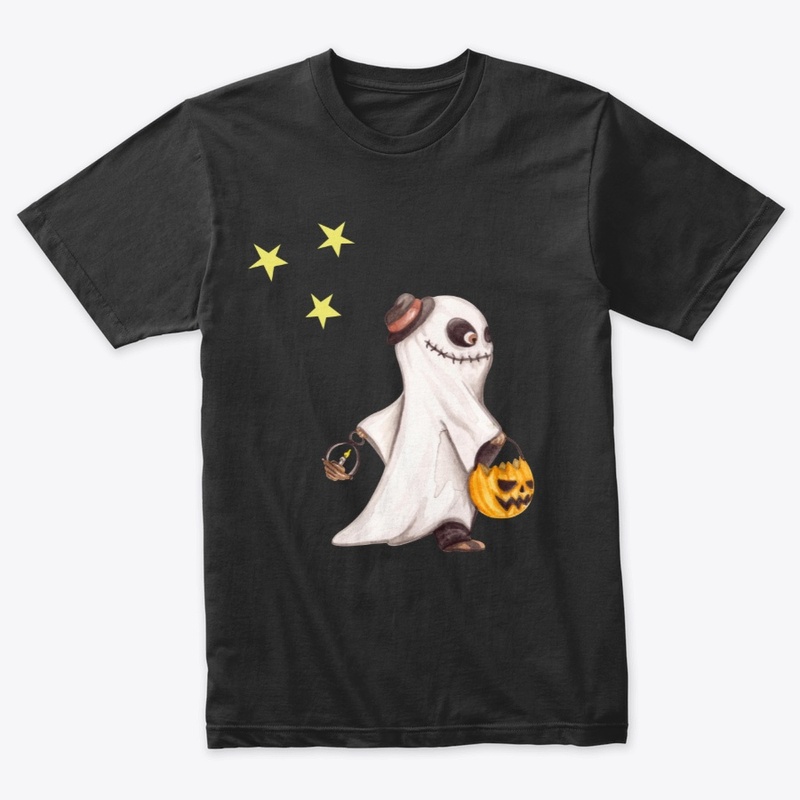 Ghost with stars