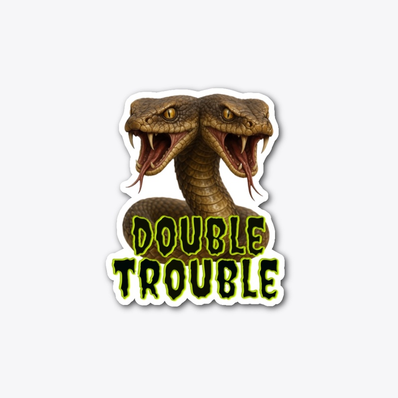 Double Trouble Snake Tee