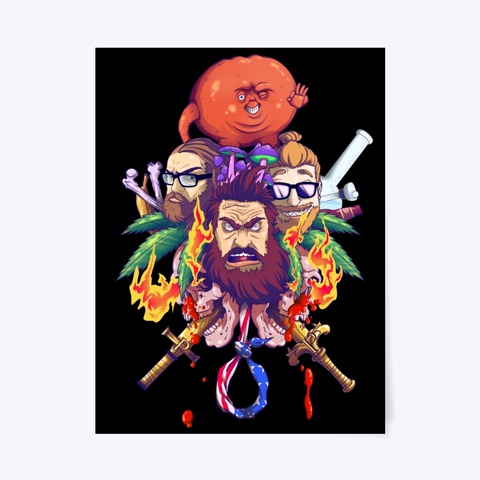 Neckbeard  Rising Standard T-Shirt Front