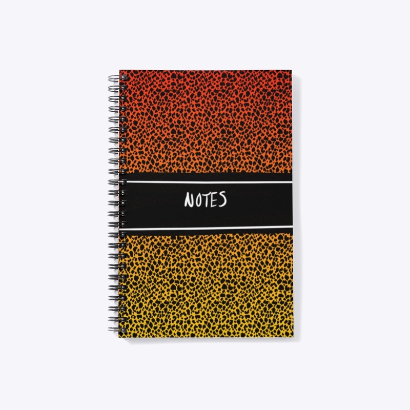 Notes (red,orange, yellow )