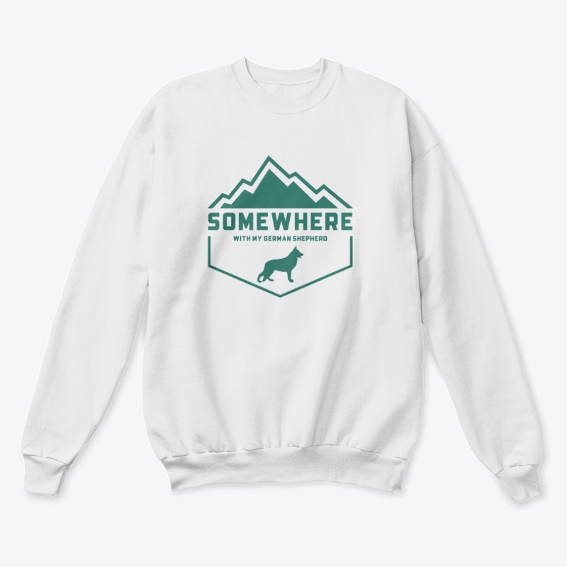 Somewhere With My German Shepherd GSD