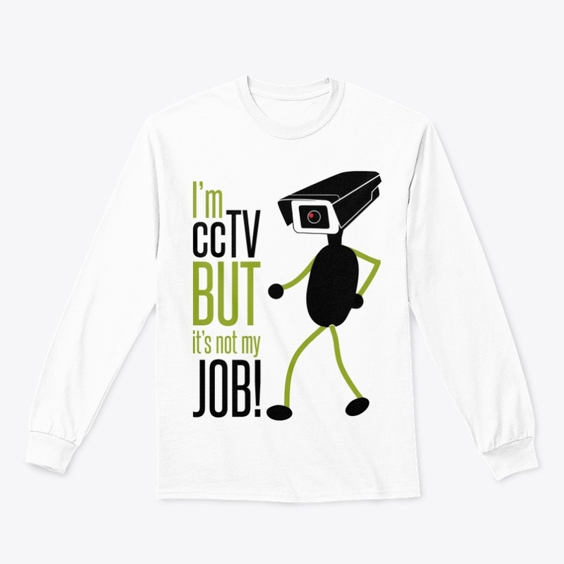 CCTV job tee-shirt design