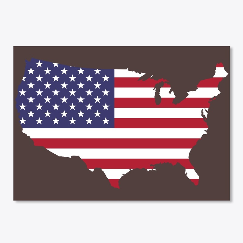 American Flag Tee - 4th of July!
