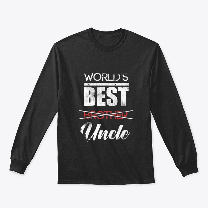 World's Best Brother Uncle Pregnancy Tee