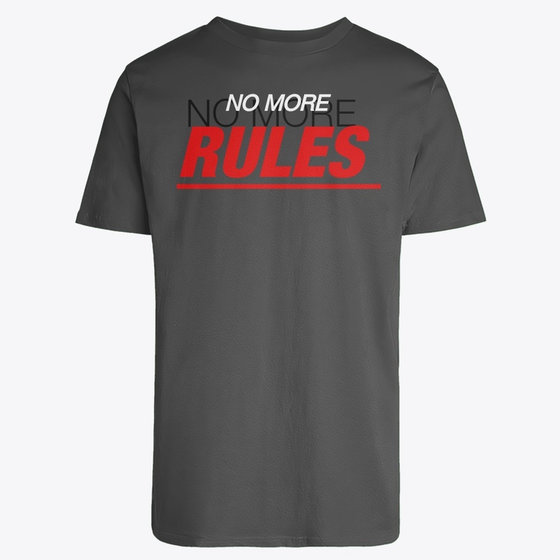 No more rules t shirt  for formal person