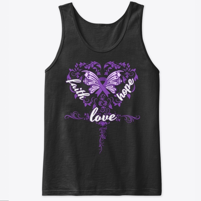 Fibromyalgia Awareness Gift Faith Hope