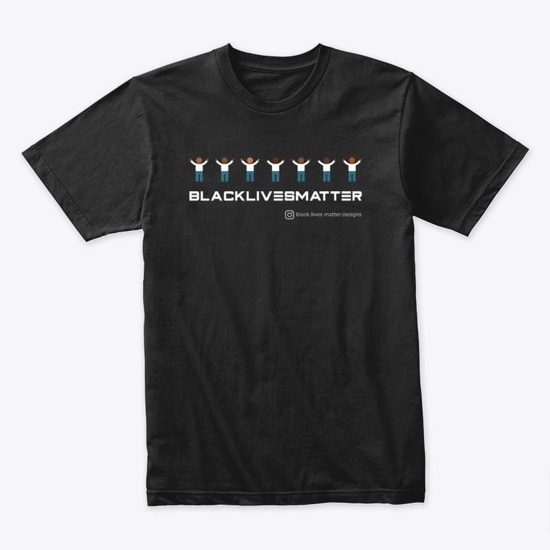 Black Lives Matter seven # darks