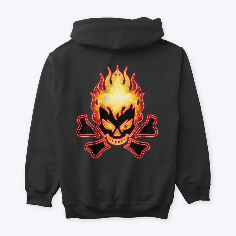 Flaming Skull