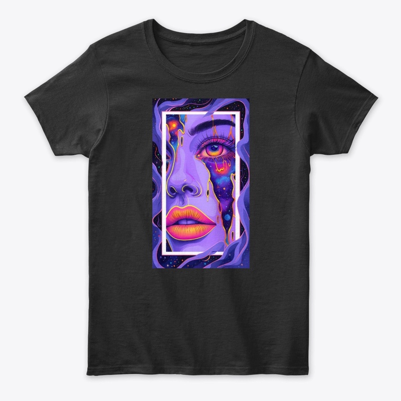 Purple Trippy Girl
