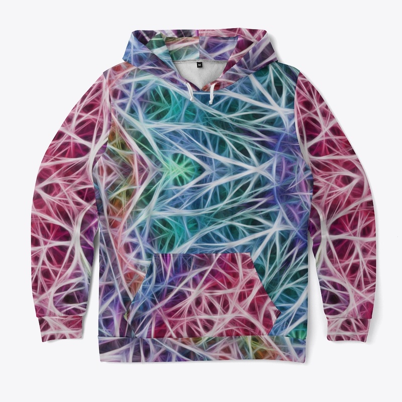Blue and Pink Kaleidoscope