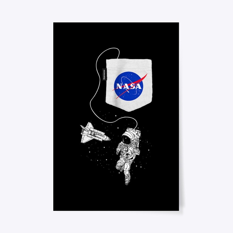 Pocket Astronaut Space Shuttle in Space