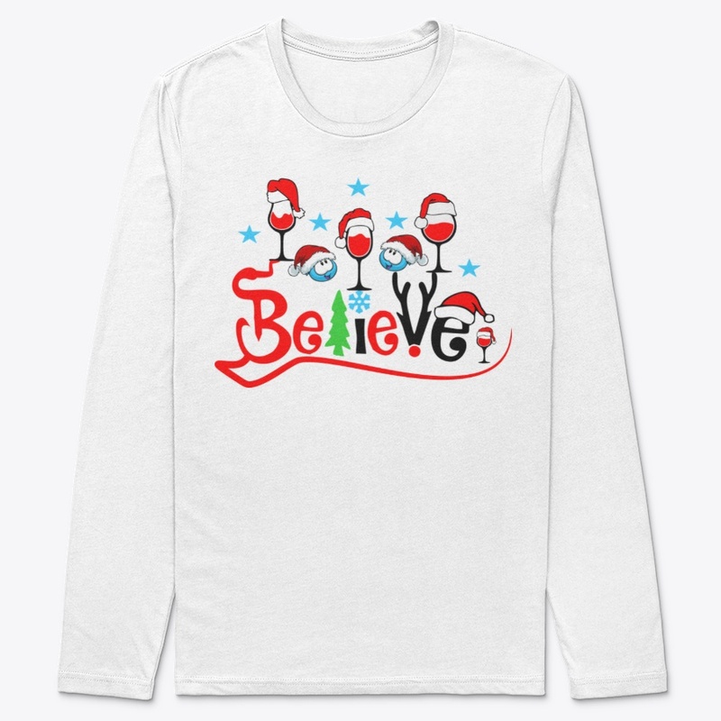 Christmas T-Shirt - Believe  Shirt