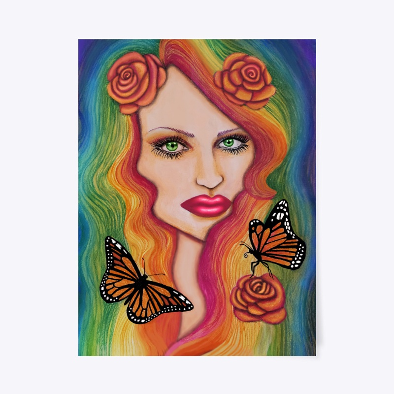 Rainbow Goddess | Art of Jameela