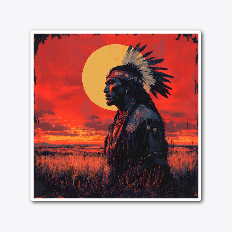 Native Warrior - Design 2