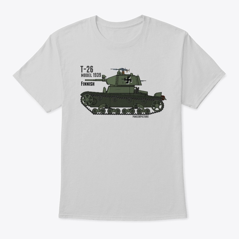 Finnish T-26 Model 1939. T-Shirt