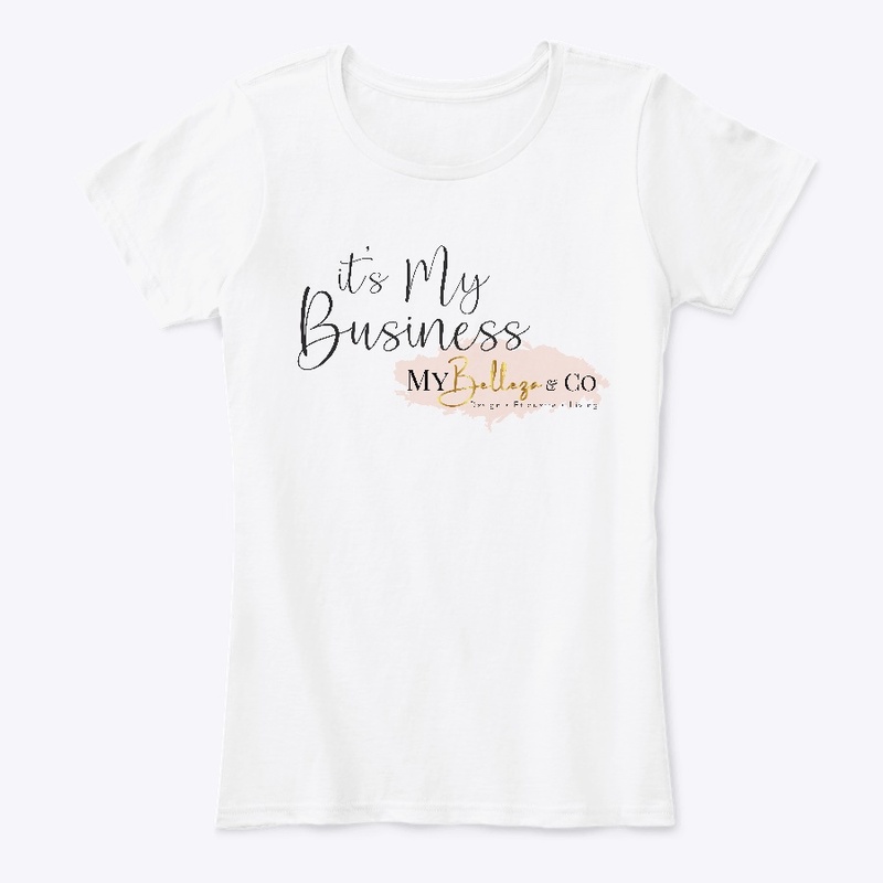 IT'S MY BUSINESS TEE (WHITE)