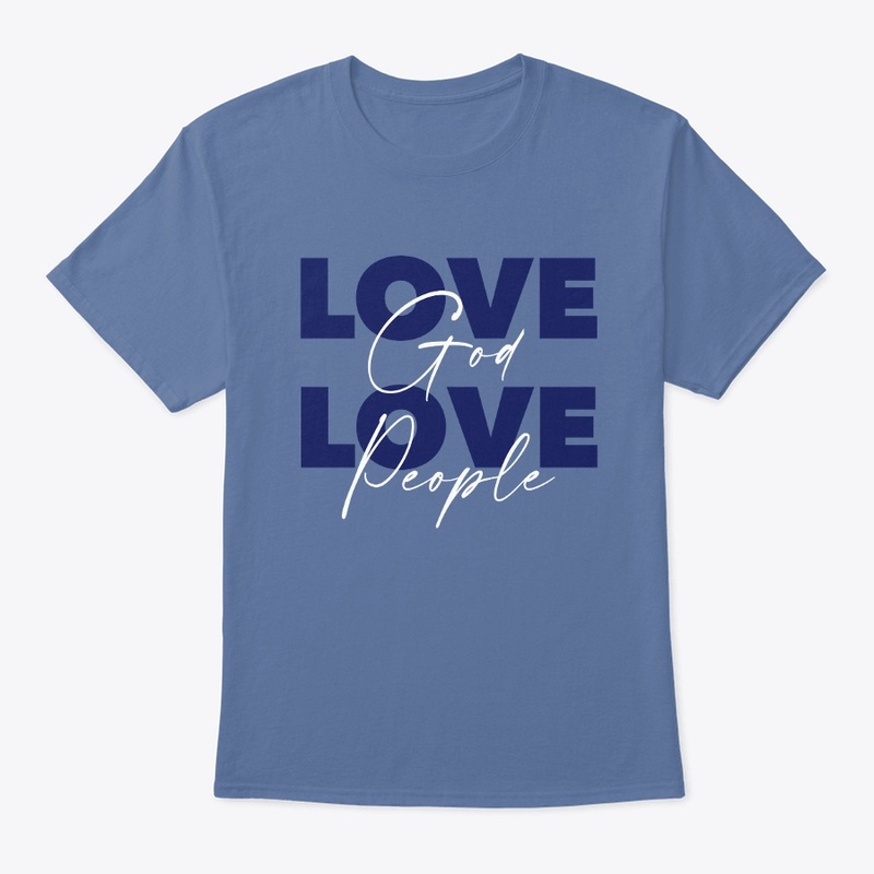 Love God, Love People (Navy)