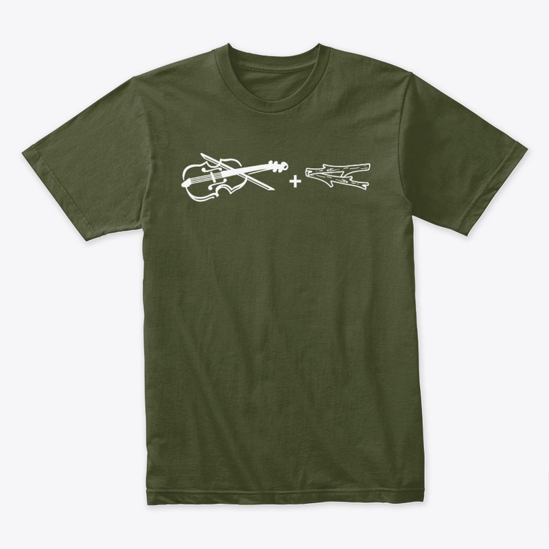 Fiddle Sticks- White Print