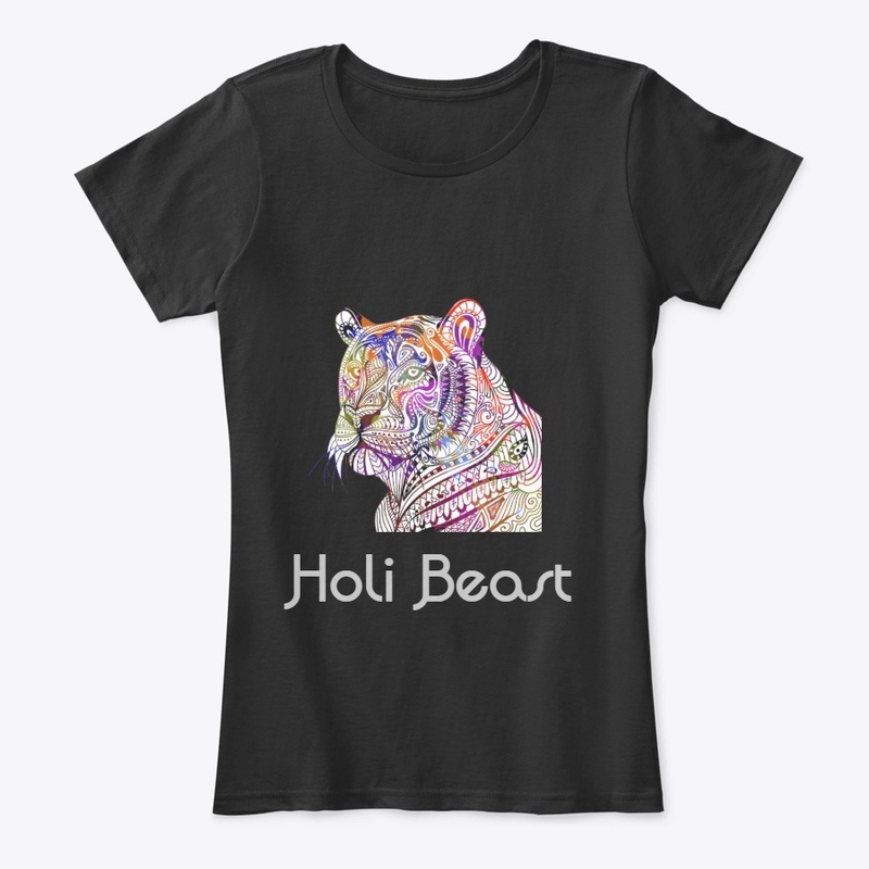 COLORFUL TIGER BEAST TEE