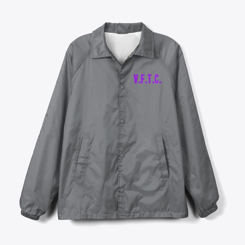 Purple Letters V.F.T.C. Jacket
